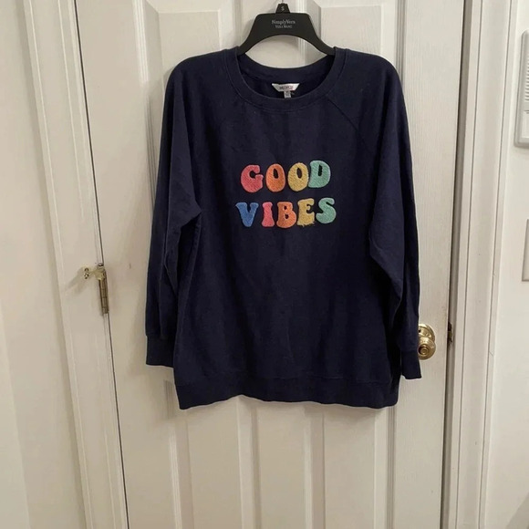 Good Vibes Sweater size Medium - Picture 2 of 5